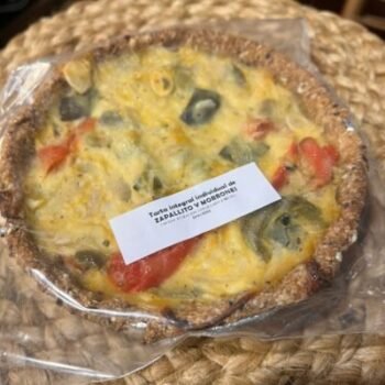 Tartas integrales | Zapallito y morrones